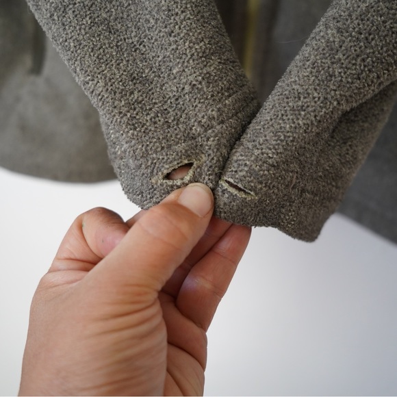 Vintage Patagonia Women Synchilla Polar Basin Jacket Eucalyptus Green Hike Sz S - Picture 3 of 8